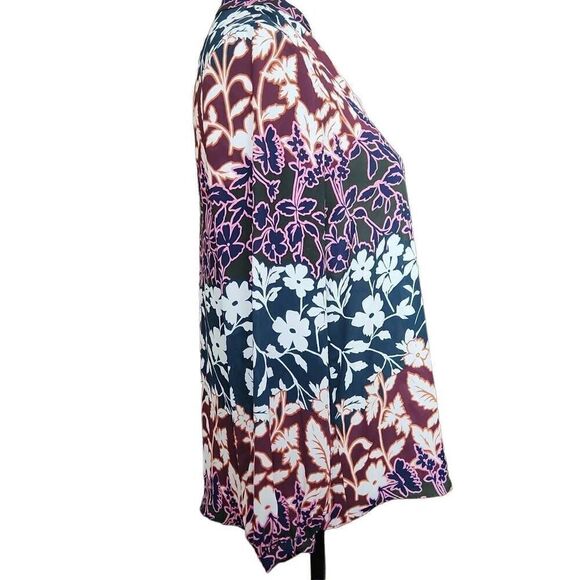 Rachel Rachel Roy Ladies Size Small Multi Combo September V-Neck Blouse - Picture 4 of 7